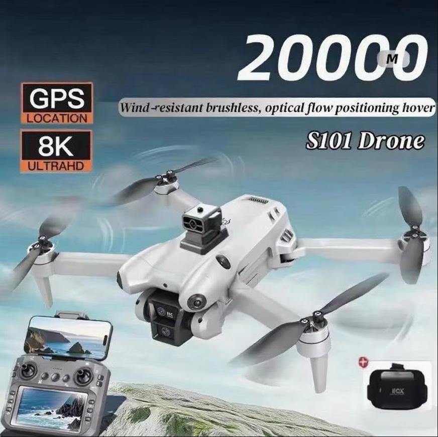 Drone Gimbal 2 Axis - Drone Xiaomi S101 8K HD Kamera