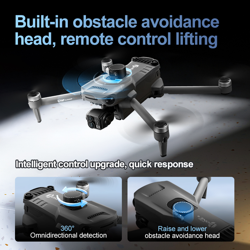 Drone RC Quadcopter 8K 3 Axis  - Drone Gimbal Brushless ulasan dan harga