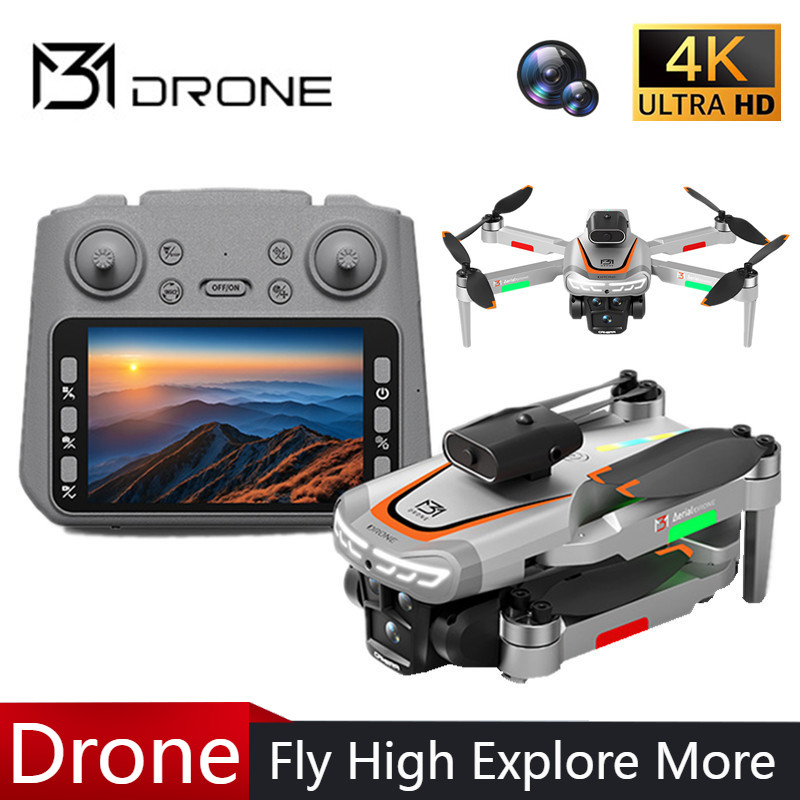 M3 Drone Profesional 4K HD Fot - Drone Gimbal 2 Axis ulasan dan harga