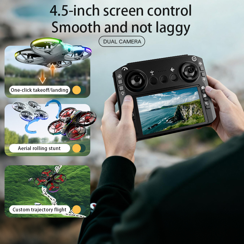 RH830 RC Drone Profesional 4K  - Drone Gimbal 2 Axis ulasan dan harga