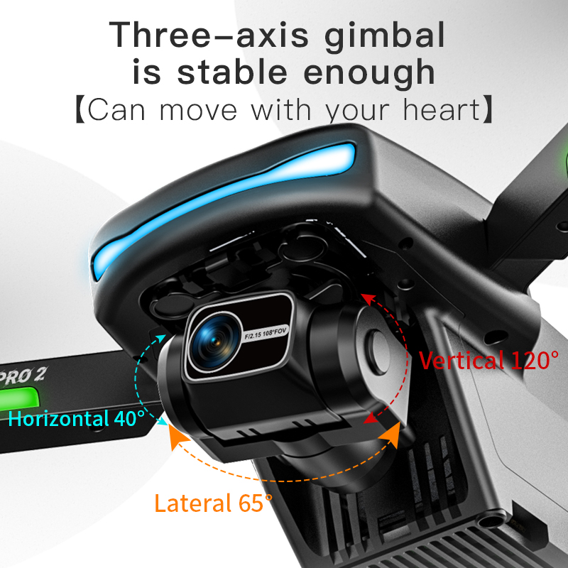 N800 PRO 2 Drone GPS Profesion - Drone Gimbal 2 Axis ulasan dan harga