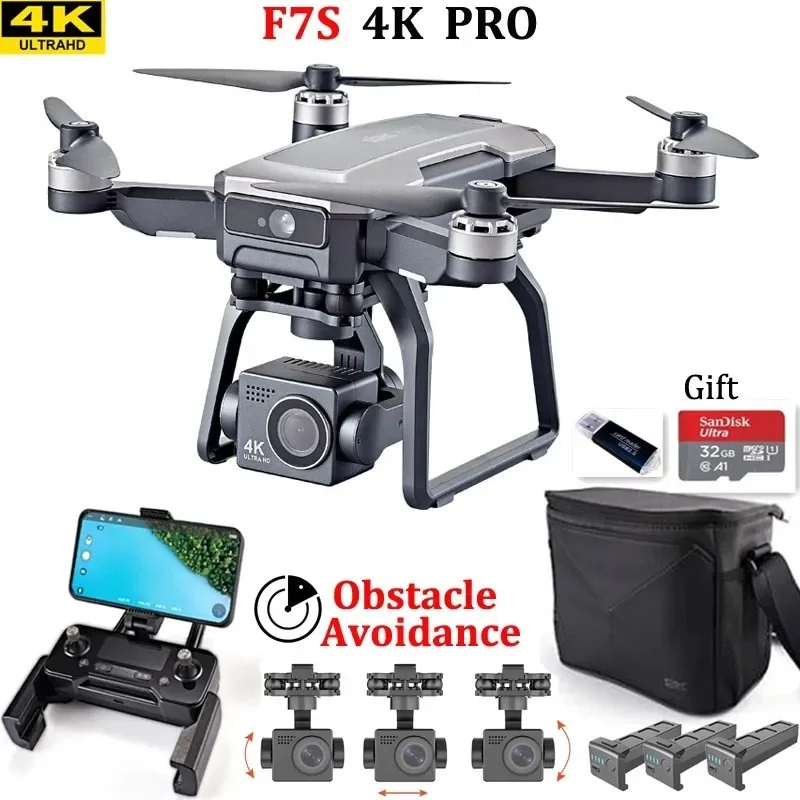 SJRC F7s 4K PRO Drone 4K tabur - Drone Gimbal Brushless ulasan dan harga