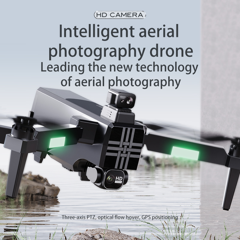 A380 Drone 4K HD tiga sumbu, m - Drone Gimbal Brushless ulasan dan harga